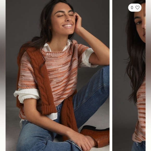 Maeve Tops - Maeve Ada Sweater Tee